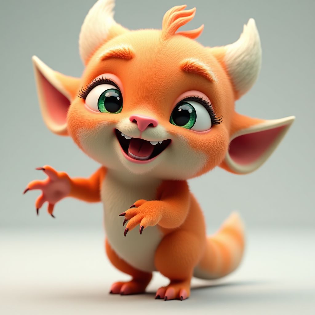 Personaje 3D estilizado
