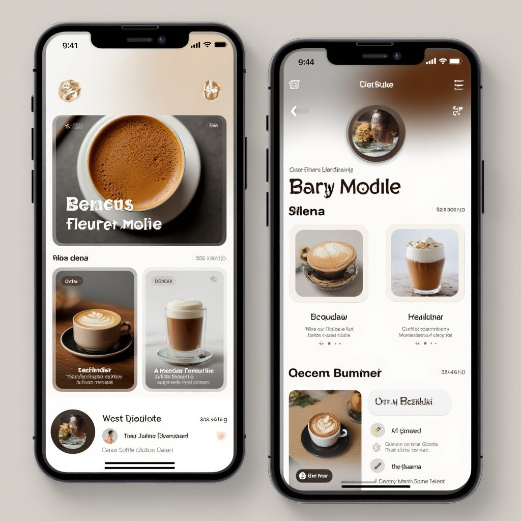 Diseño de una aplicación móvil para una cafetería